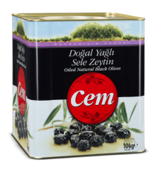 CEM SİYAH ZEYTİN 1 KG  291-320